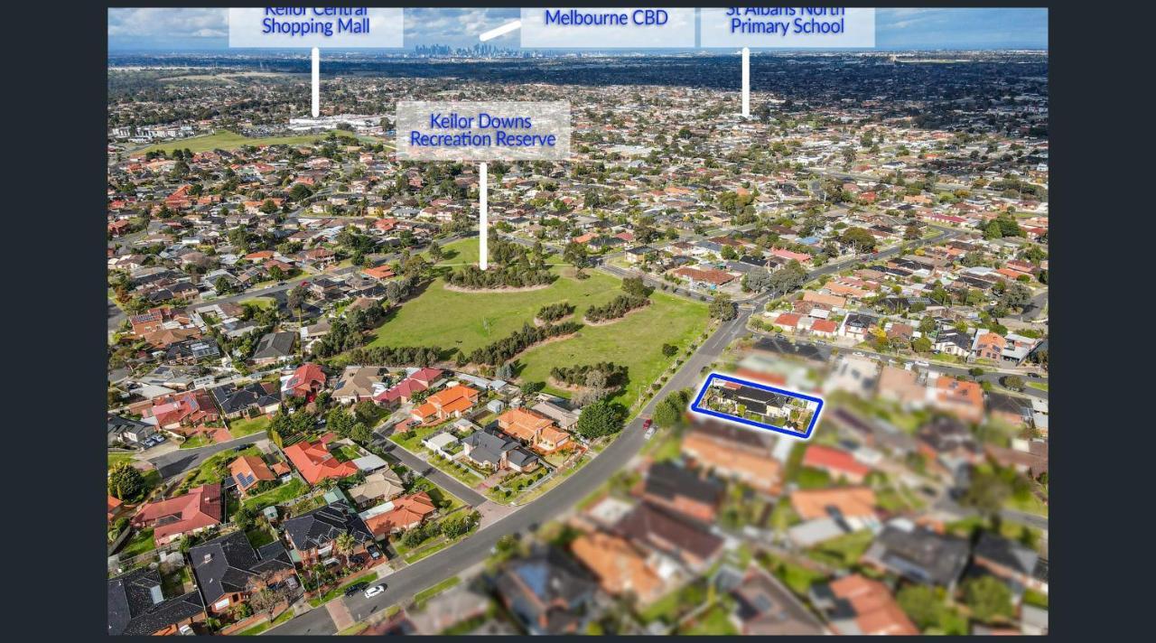12 Mins To Mel Airport-Good Wood House Apartamento St Albans Exterior foto
